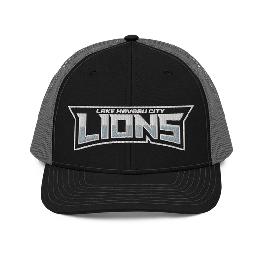 LIONS FC | Lions Text Logo | Trucker Mesh Hat