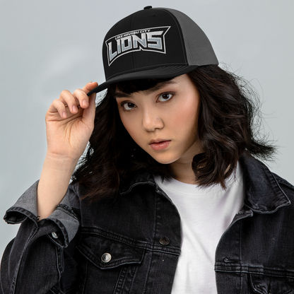 LIONS FC | Lions Text Logo | Trucker Mesh Hat