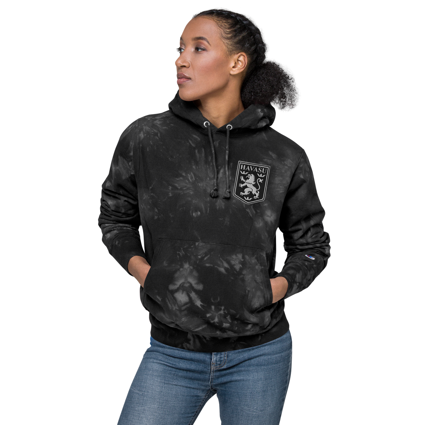 LIONS FC | Unisex Champion tie-dye hoodie