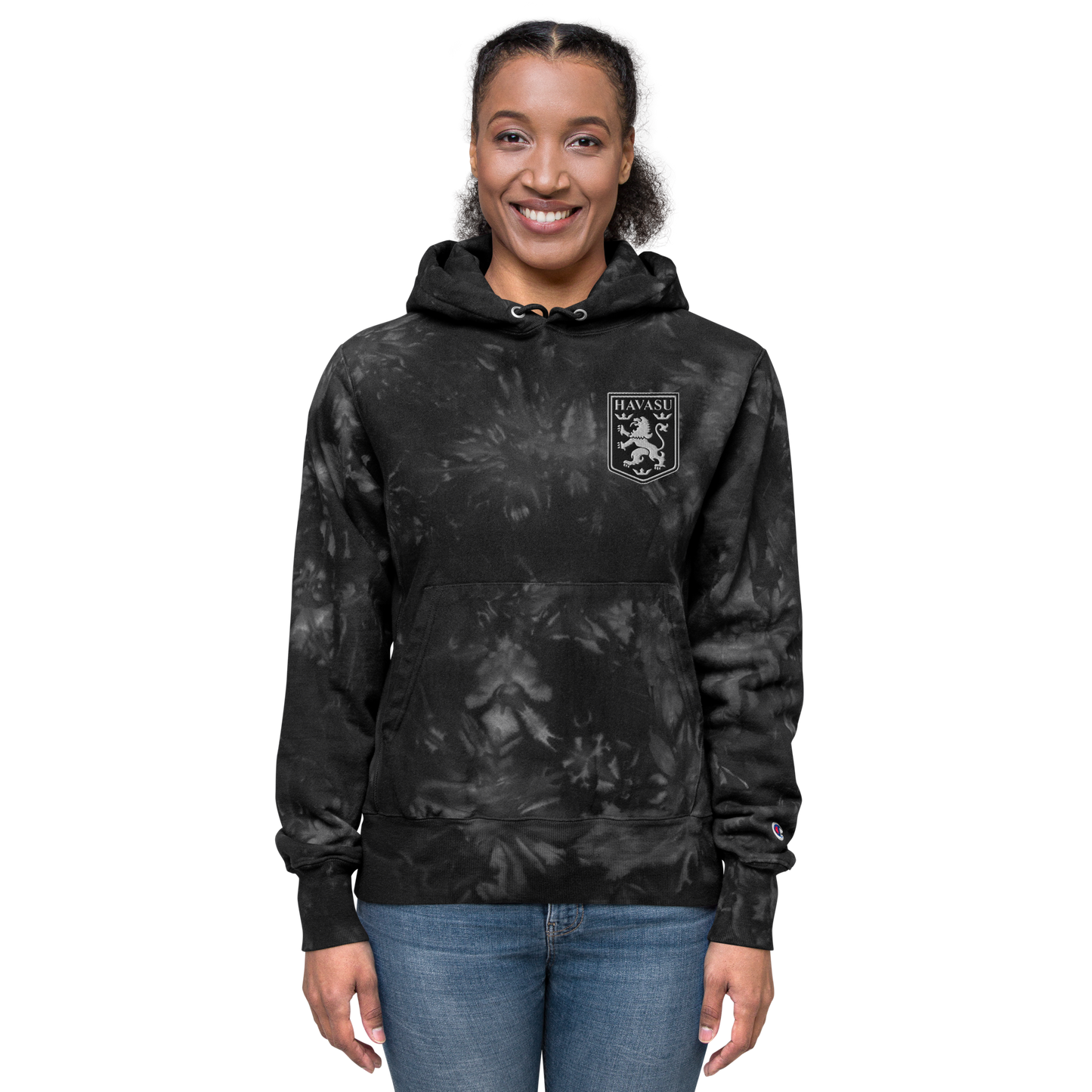 LIONS FC | Unisex Champion tie-dye hoodie