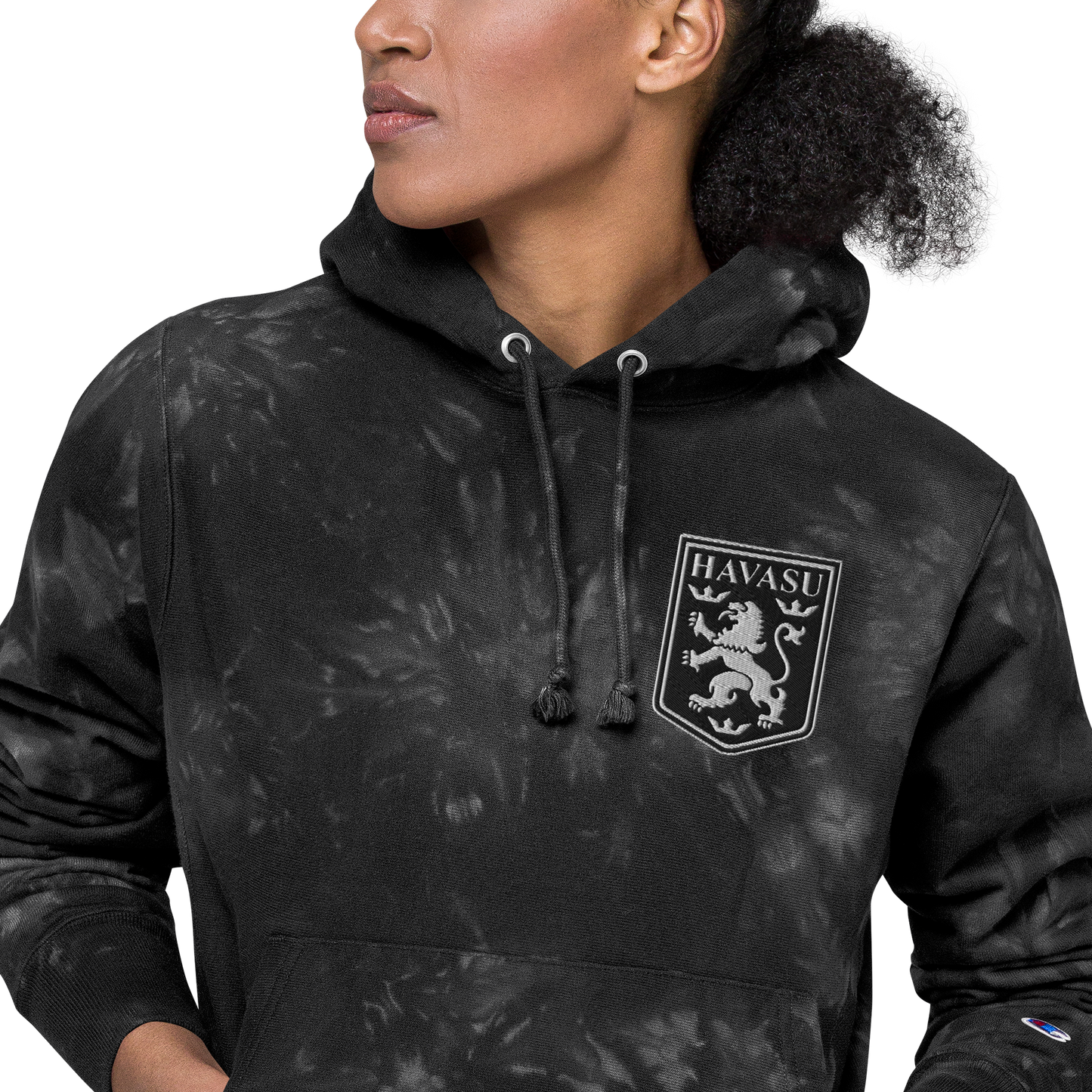 LIONS FC | Unisex Champion tie-dye hoodie