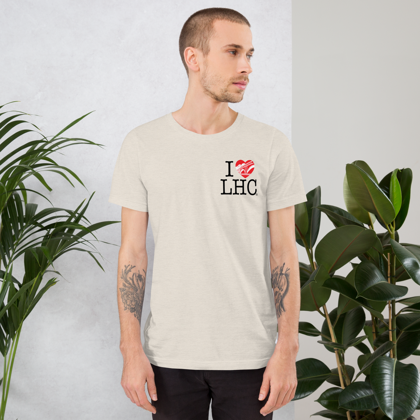 I Love LHC | Unisex t-shirt | Darker Print