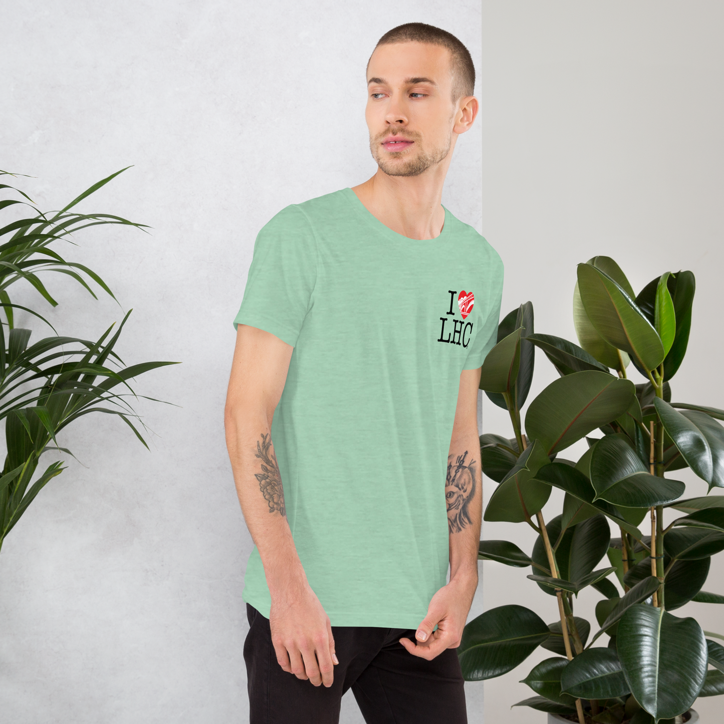 I Love LHC | Unisex t-shirt | Darker Print