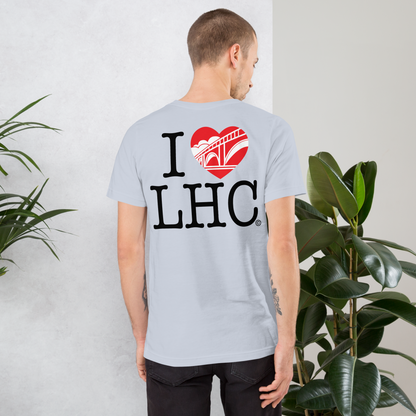 I Love LHC | Unisex t-shirt | Darker Print