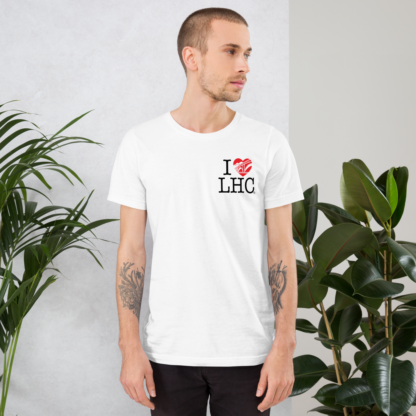 I Love LHC | Unisex t-shirt | Darker Print