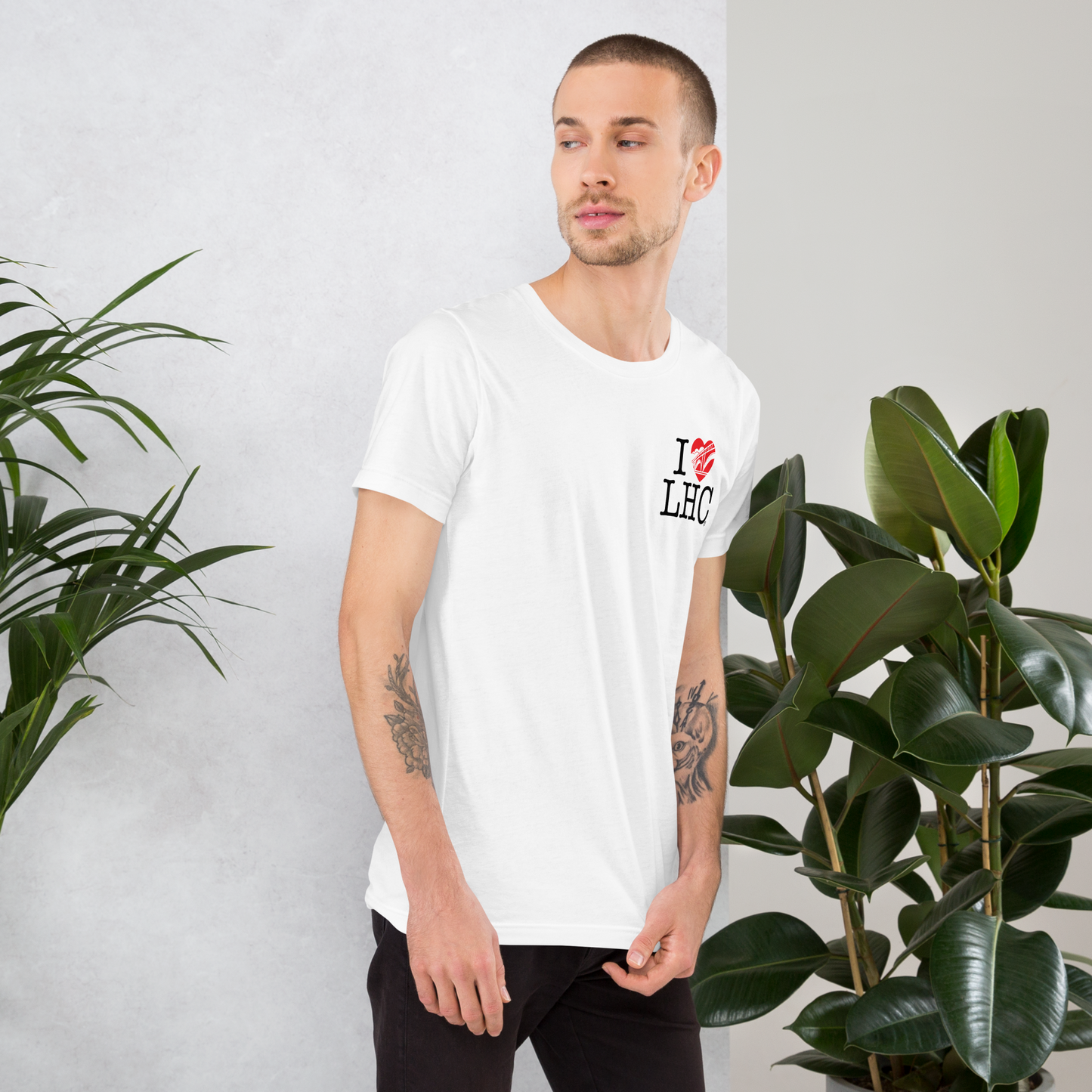 I Love LHC | Unisex t-shirt | Darker Print