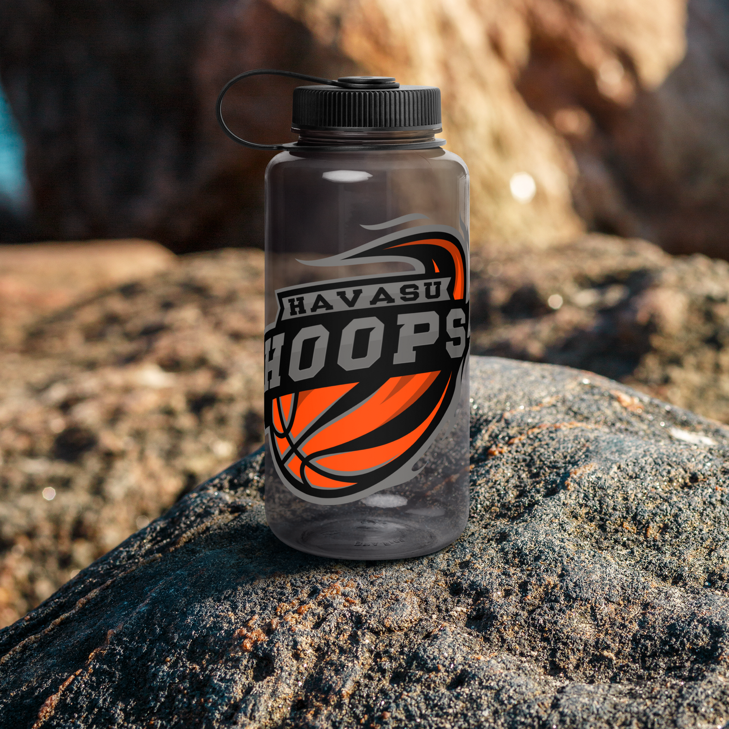 Havasu Hoops | Wide mouth plastic water bottle