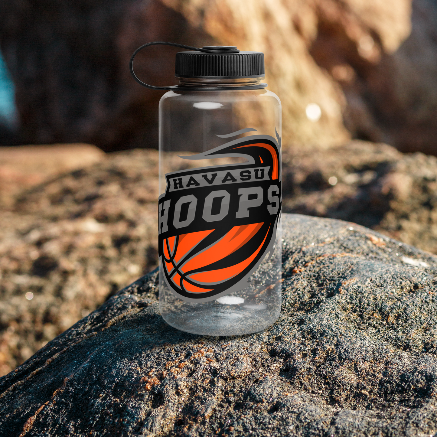 Havasu Hoops | Wide mouth plastic water bottle